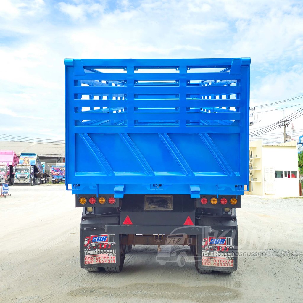 โปรก่อนฤดูกาลเก็บเกี่ยวซื้อ สด ลด 100,000  สีสวยมาก ISUZU FXZ 360 แรงม้า ปี 66 + หางดั้มพ์ สามเพลา อู่เดอะฟินิกซ์ ปี 65  (3502)