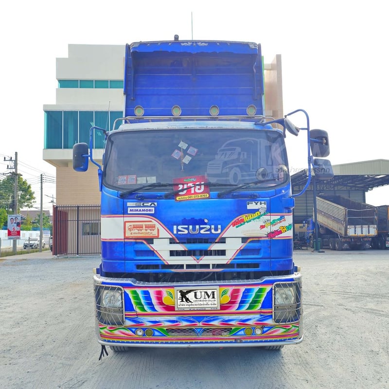 ***Vายตัด***สิบสองล้อดั้มพ์ ISUZU FYH 360 แรง ปี 2557 + หางดั้มพ์ สามเพลา อู่ส.สมบัติ ปี 2557 (2465 2466)