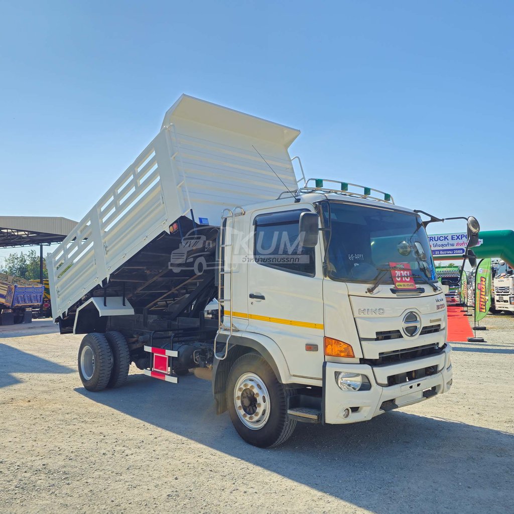 หกล้อดั้มพ์ HINO FG8J 240 แรง ปี 65 (4491) หกล้อดั้มพ์ HINO FG8J 240 แรง ปี 65 (4491)