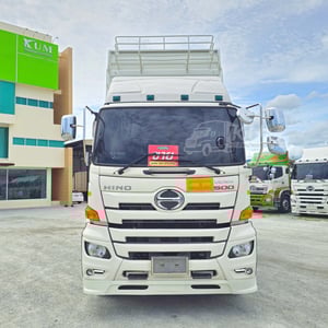 สิบล้อดั้มพ์สามมิตร HINO VICTOR 500 344 แรงม้า ปี 66 (7371)