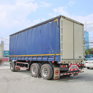 หางตู้ผ้าใบ สามเพลา อู่สามมิตร ปี 2567 (5507) หางตู้ผ้าใบ สามเพลา อู่สามมิตร ปี 2567 (5507)