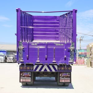  สิบล้อดั้มพ์ ISUZU FXZ 360 แรง ปี 2554 + หางดั้มพ์ สามเพลา อู่ส.สมบัติ ปี 2555 (9033 0857)