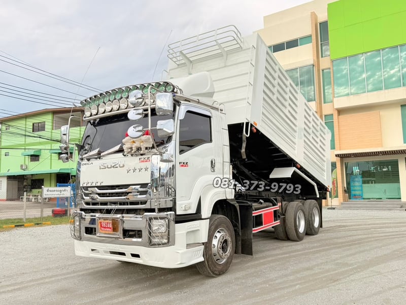 สิบล้อดั้มพ์ ISUZU FXZ 360 ปี 2565 (2235)