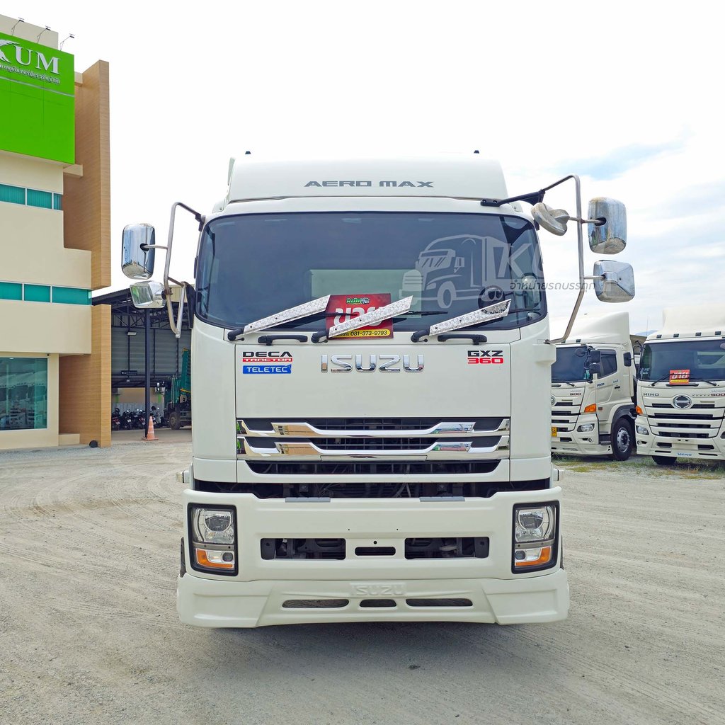 ดอกเบี้ยเริ่มต้น 2.99 สิบล้อหัวลาก ISUZU GXZ 360 แรง ปี 66 (3394)