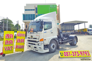 หกล้อหัวลาก HINO FG8J 260 แรง ปี 62 (3146) หกล้อหัวลาก HINO FG8J 260 แรง ปี 62 (3146)