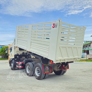 สิบล้อดั้มพ์สามมิตร HINO VICTOR 500 344 แรงม้า ปี 66 (7371)