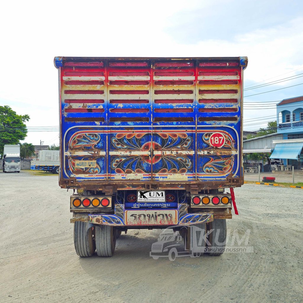สด ลด VAT สิบล้อดั๊มพ์ HINO FM 344 แรงม้า ปี 60 + หางดั๊มพ์ สามเพลา อู่ซุ่นชัย ปี 60 (7825 7824)