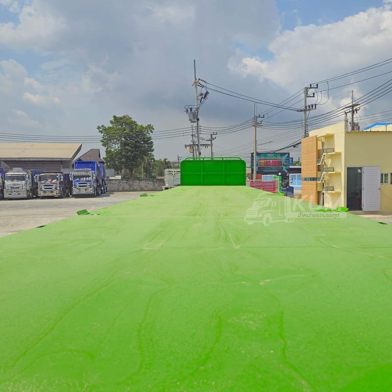 หางพื้นเรียบ สามเพลา อู่ส.สมบัติ ปี 2561 (5529)