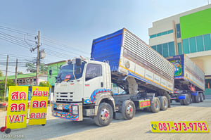 สิบสองล้อดั้มพ์ ISUZU FYH 360 แรง ปี 2556 + หางดั้มพ์ สามเพลา อู่ส.สมบัติ ปี 2556 (2507 2508) สิบสองล้อดั้มพ์ ISUZU FYH 360 แรง ปี 2556 + หางดั้มพ์ สามเพลา อู่ส.สมบัติ ปี 2556 (2507 2508)