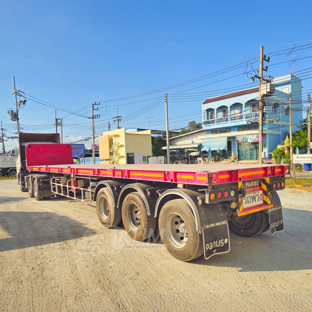 สิบล้อหัวลาก UD GWE 390 แรง ปี 2565 หางพื้นเรียบ สามเพลา อู่พนัส ปี 2565 (2258 2259)