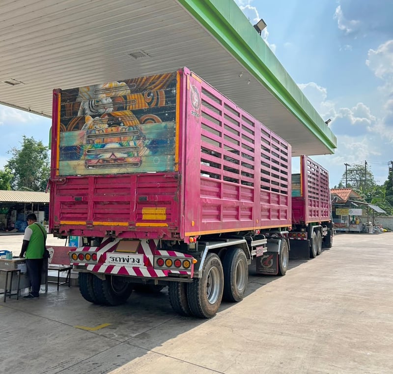 พ่วงแม่ลูกอู่เดอะฟินิกซ์ ISUZU FXZ 360 แรง ปี 2565  (2591 2592)
