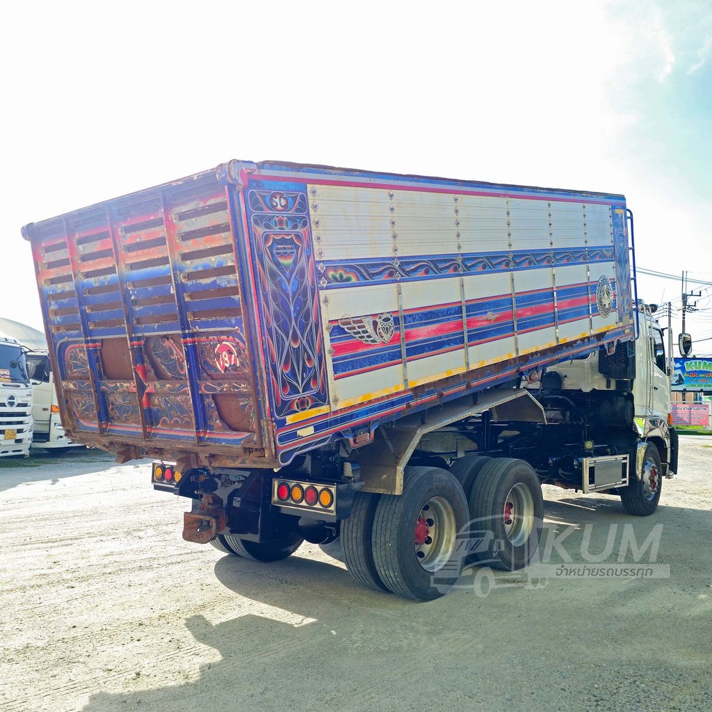 สด ลด VAT สิบล้อดั๊มพ์ HINO FM 344 แรงม้า ปี 60 (7825)