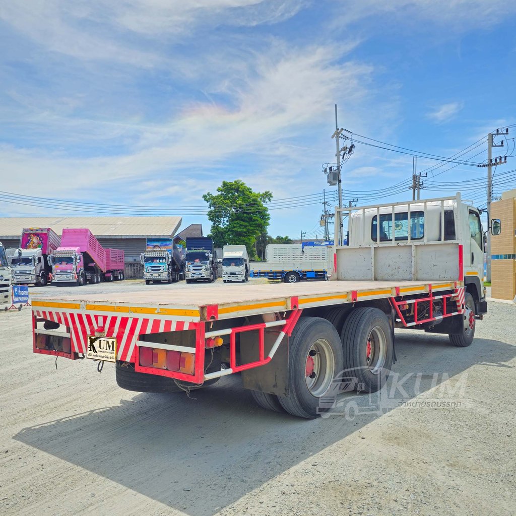 ISUZU FVM 240แรงม้า ปี 55รถบรรทุก 10ล้อ พื้นเรียบ (5844)