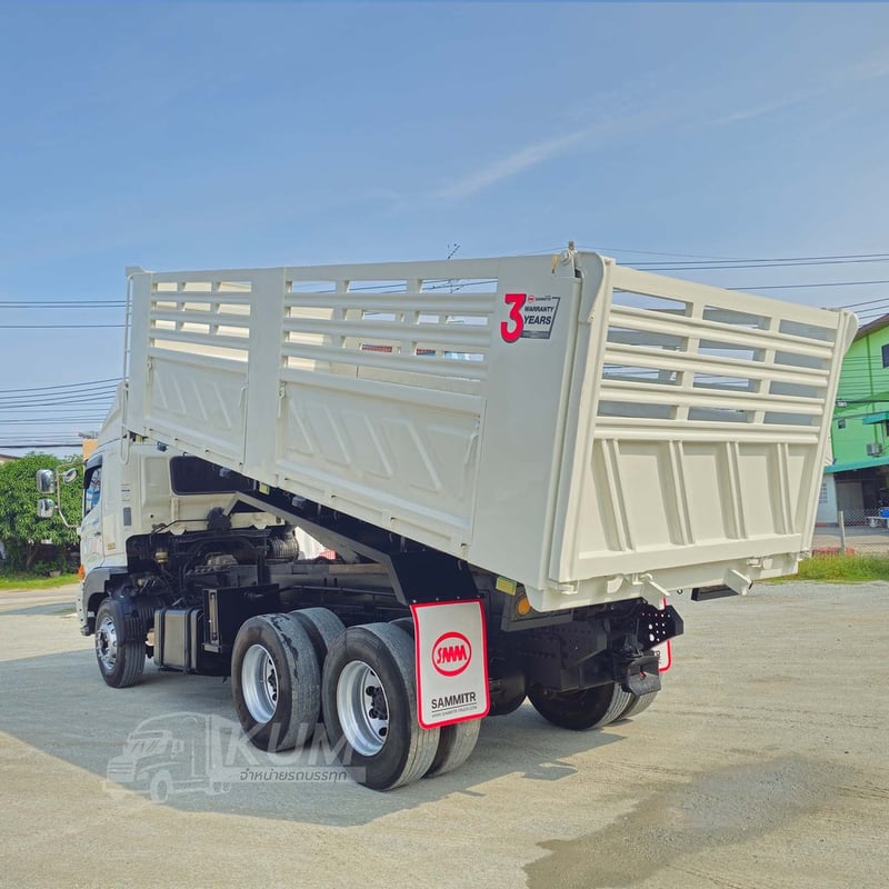 ราคาตัด สิบล้อดั้มพ์ HINO FM1A 344 แรง ปี 59 (3775)