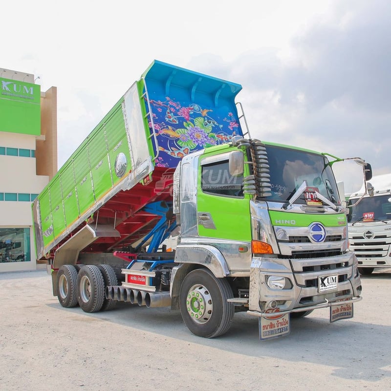 สิบล้อดั้มพ์ HINO FM1A 344 แรง ปี 2566 (5902)