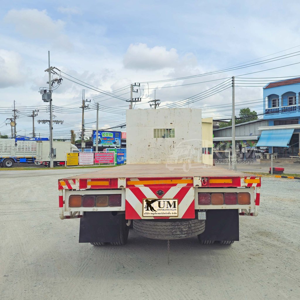 โปรพื้นเรียบลดเพียบ 90,000 ผ่อน ลด ดอก สิบล้อพื้นเรียบ ISUZU FVM 240แรงม้า ปี 55 (7288)