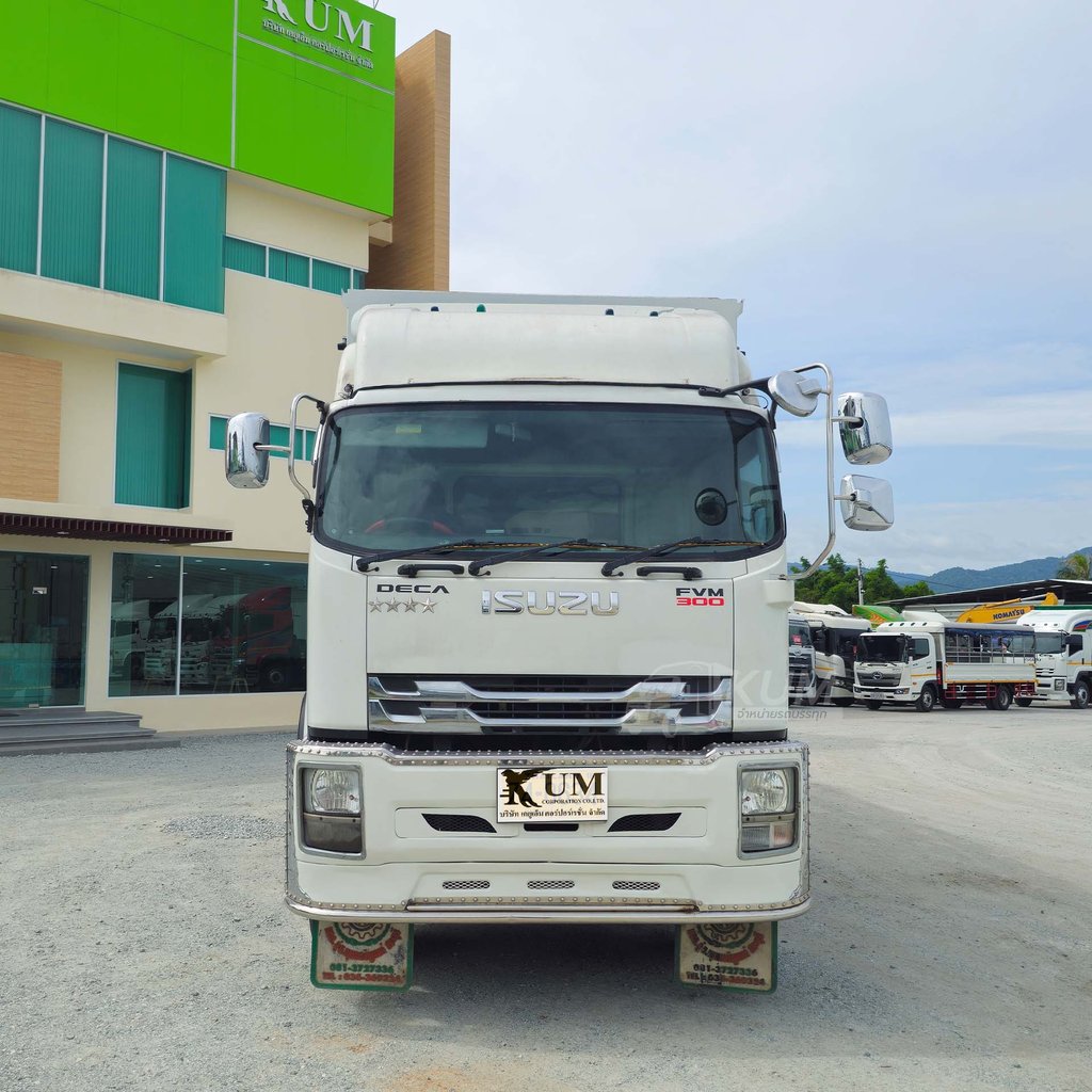  สิบล้อตู้สิบบาน ISUZU FVM 300 แรงม้า ปี 62 (0634)