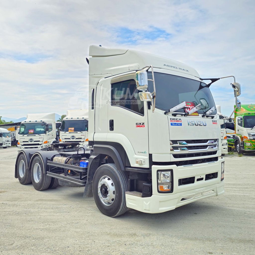 สด ลด vat สิบล้อหัวลาก ISUZU GXZ 360 แรง ปี 66 (3394)