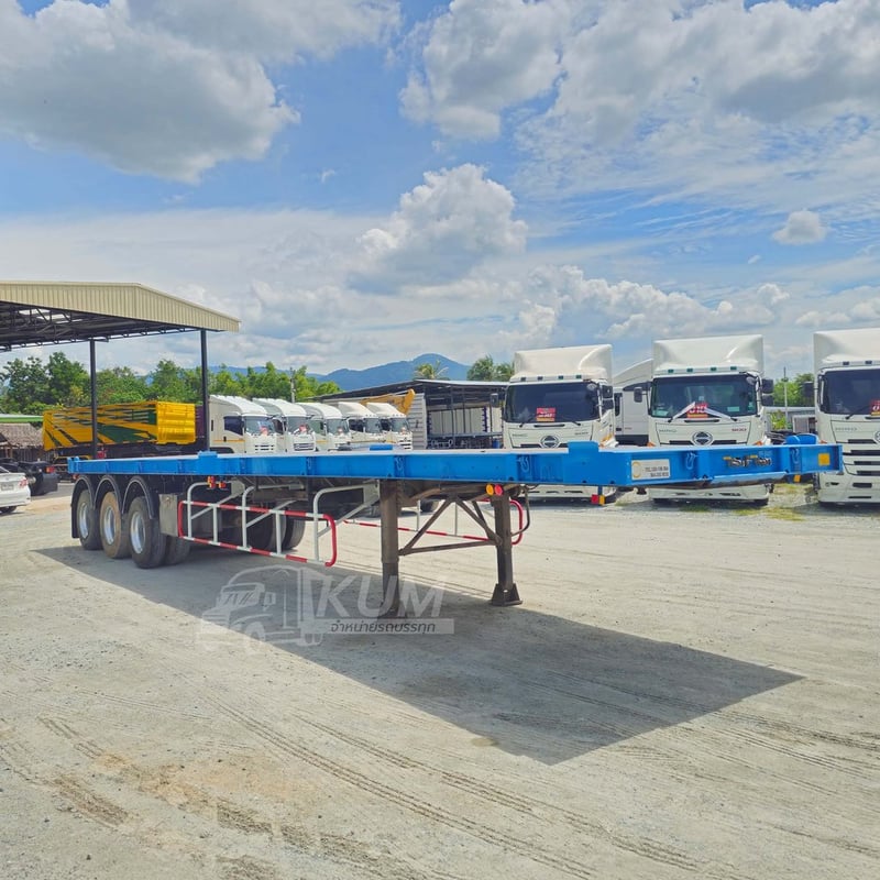 หางพื้นสวยๆ หางพื้นเรียบ สามเพลา อู่ Wafa ปี 65 (8655)