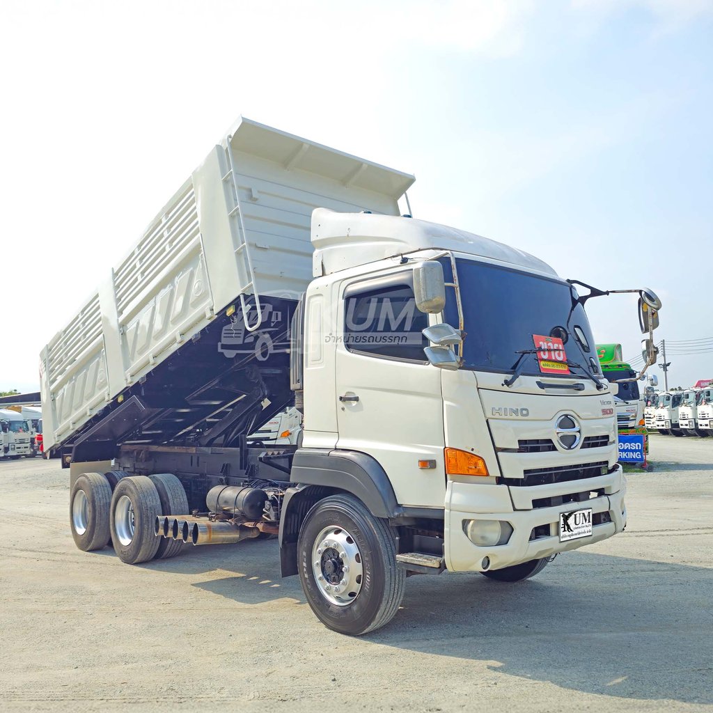 คันนี้ช่วยดาวน์ 6% ของราคารถ สิบล้อดั้มพ์ HINO FM1A 344 แรง ปี 59 (3775)