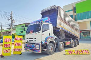 สิบสองล้อดั้มพ์ ISUZU FYH 360 แรง ปี 2555 (0856)