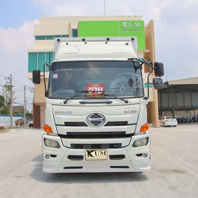 สิบล้อตู้สิบบาน HINO FL8J 260 แรง ปี 2561 (2717)