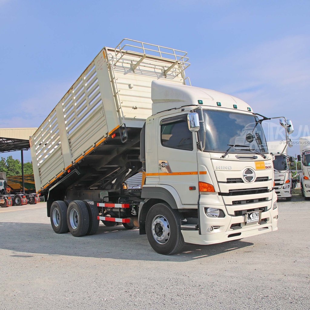 ผ่อน ลด ดอก สิบล้อดั๊มพ์ HINO VICTOR 500 344 แรงม้า ปี 66(7371) ผ่อน ลด ดอก สิบล้อดั๊มพ์ HINO VICTOR 500 344 แรงม้า ปี 66(7371)