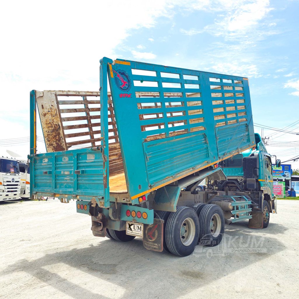 ผ่อน ลด ดอก สีสวยมาก ดั๊มพ์เกษตร ISUZU FXZ 360 แรงม้า ปี 66 (5392)
