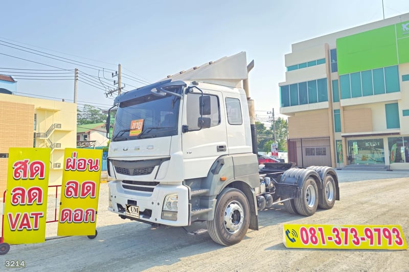 สิบล้อหัวลาก FUSO TV 401 แรง ปี 2564 (3214)