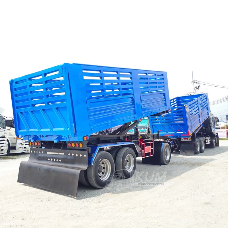 ISUZU FXZ 360 แรงม้า ปี 66 + หางดั้มพ์ สามเพลา อู่เดอะฟินิกซ์ ปี 65 (3502 3088)