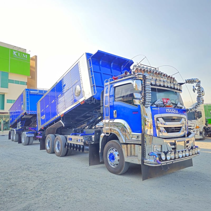 **ใช้เงินออกรถ 350,000 **สิบล้อดั้มพ์เกษตร ISUZU FXZ 360 แรงม้า ปี 66 + หางดั๊มพ์ สามเพลา อู่ส.สมบัติ ปี 66 (5236 5237) **ใช้เงินออกรถ 350,000 **สิบล้อดั้มพ์เกษตร ISUZU FXZ 360 แรงม้า ปี 66 + หางดั๊มพ์ สามเพลา อู่ส.สมบัติ ปี 66 (5236 5237)