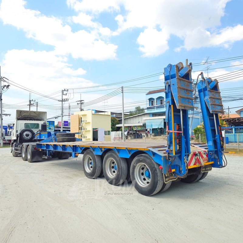 สิบล้อหัวลาก HINO FM 344 แรง ปี 63 + หางโรเบท สามเพลา อู่ VT ปี 2563 (8153 9739)