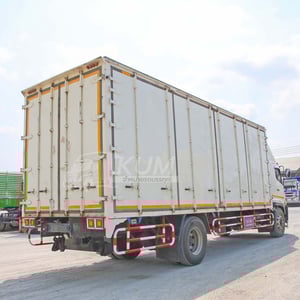 หกล้อตู้สิบบาน HINO FG8J 240 แรง ปี 2561 (4378)