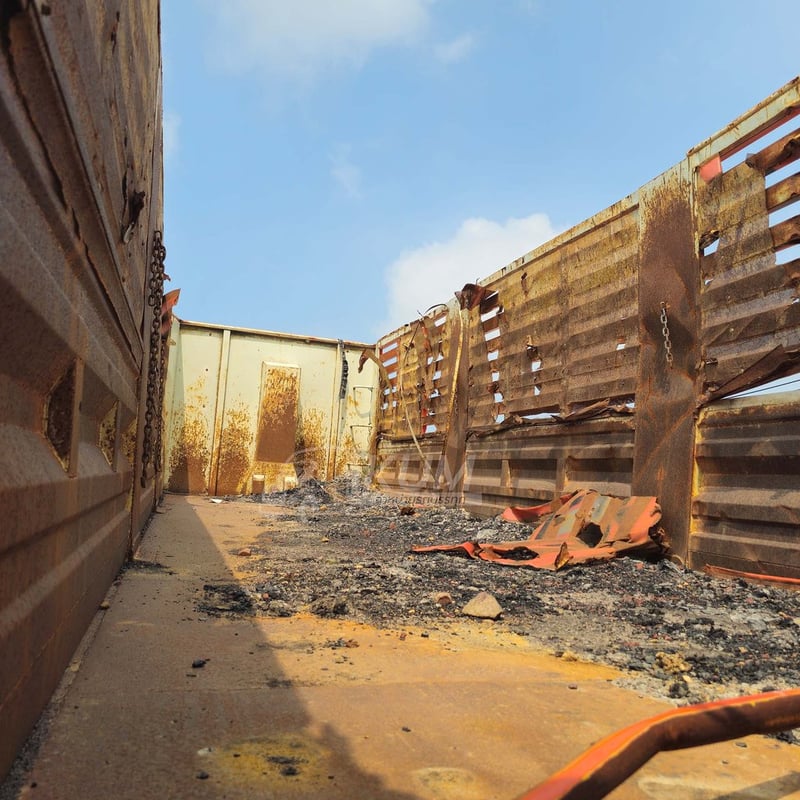 สิบล้อหัวลาก HINO FM1A 344 แรง ปี 2566 + หางเซมิดั้มพ์ สองเพลา อู่ CTT ปี 2566 (9078 9079)