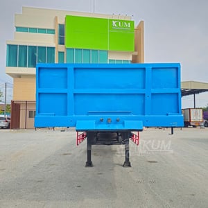 หางพื้นเรียบ สามเพลา อู่ ST ปี 2558 (8932)