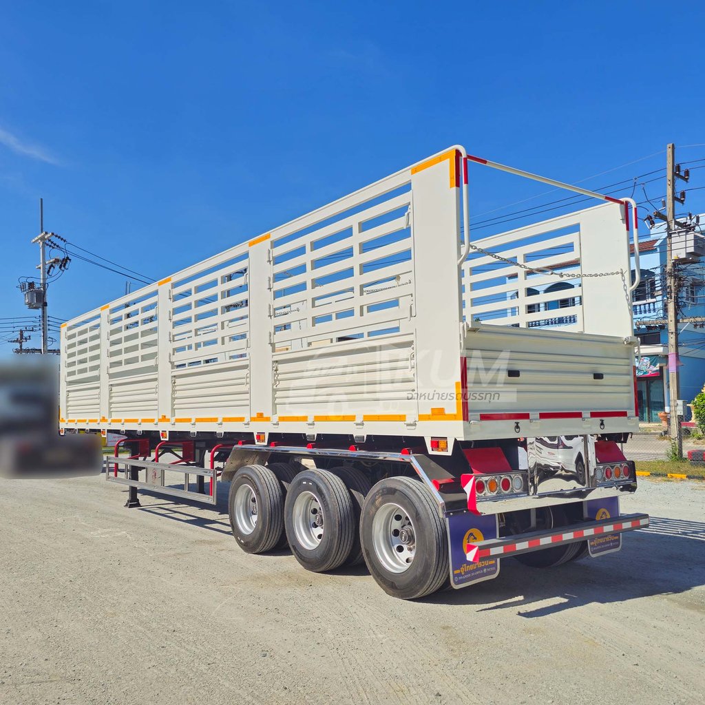 หางกระบะคอกเหล็ก สามเพลา ป้ายแดง อู่ไทยมาวิน ปี 2568 (0735) หางกระบะคอกเหล็ก สามเพลา ป้ายแดง อู่ไทยมาวิน ปี 2568 (0735)