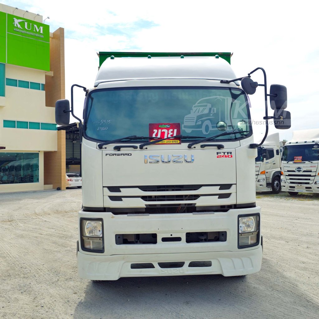 ถูกกว่าหลายแสนมาก สิบล้อตู้สิบบาน ISUZU FTR 240 แรง ปี 62 (8315)