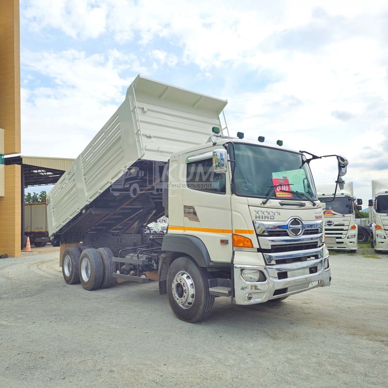 สิบล้อดั้มพ์ HINO FM1A 344 แรง ปี 2560 (2539)