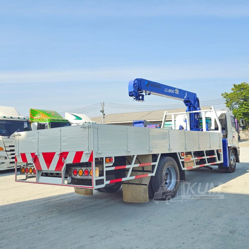 หกล้อเครน HINO FG 212 แรง เครน ธานาโน่ 8 ตัน 3 ปลอก ปี 2556 (7098)