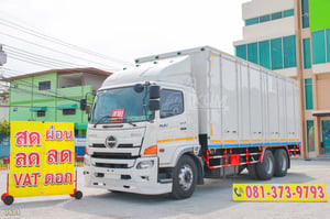 สิบล้อตู้สิบบาน HINO FL8J 260 แรง ปี 2560 (0511)