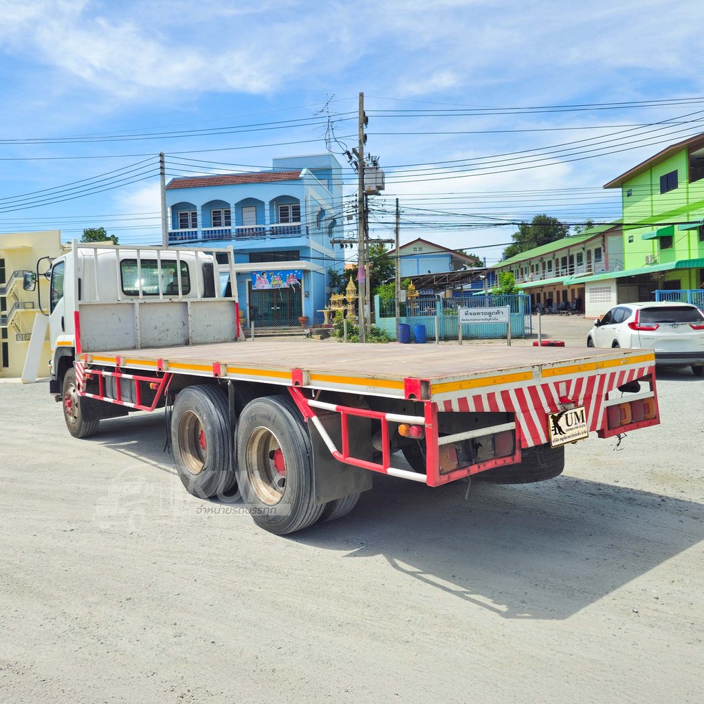 ISUZU FVM 240แรงม้า ปี 55รถบรรทุก 10ล้อ พื้นเรียบ (5844)