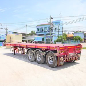 หางพื้นเรียบ สามเพลา อู่เดอะซัน ปี 65 (0376)