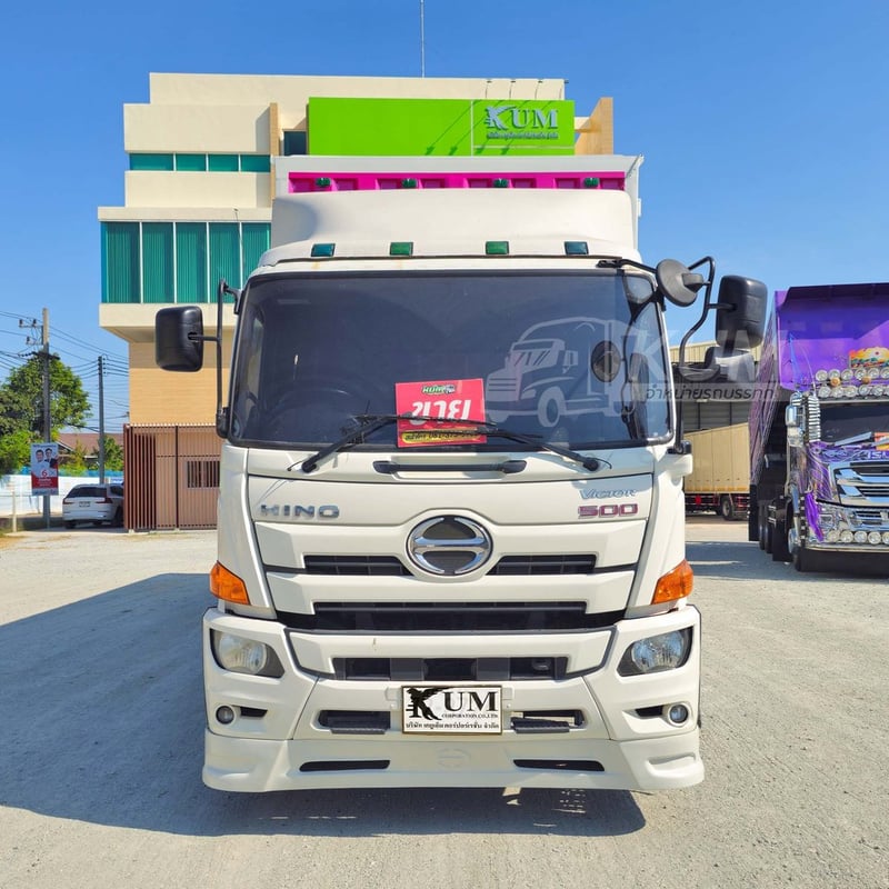 หกล้อตู้สิบบานลิฟท์ท้าย HINO FG 240 แรง ปี 62 (8724)