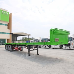 หางพื้นเรียบ สามเพลา อู่ส.สมบัติ ปี 2561 (5529)