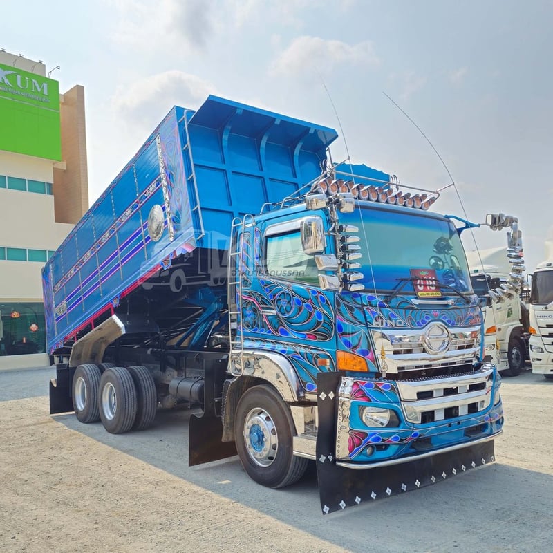 สิบล้อดั้มพ์ HINO FM2P 380 แรง ปี 2564 (2344) สิบล้อดั้มพ์ HINO FM2P 380 แรง ปี 2564 (2344)