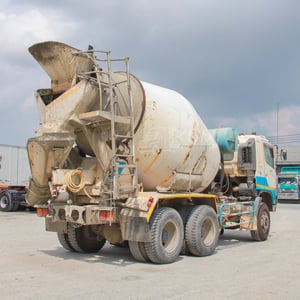 **ราคารวมเก็บงานสวยให้ใหม่* สิบล้อโม่ปูน HINO FM1A 330 แรง ปี 2555 (0741)