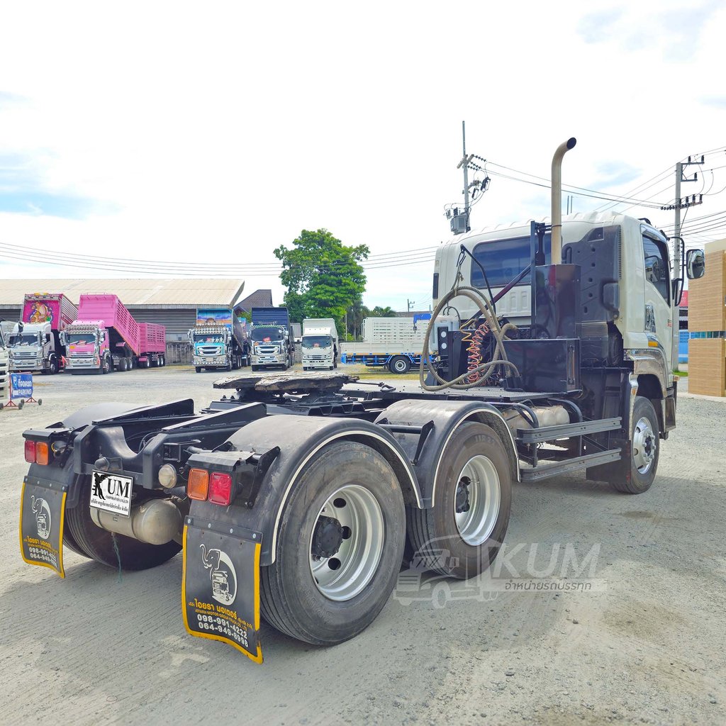สด ลด VAT สิบล้อหัวลาก ISUZU GXZ 360 แรงม้า ปี 59 (3822)