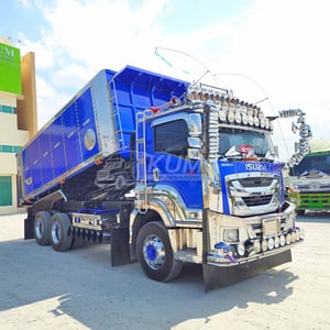 สิบล้อดั้มพ์ ISUZU FXZ 360 แรง ปี 2566 อู่ส.สมบัติ (5236)