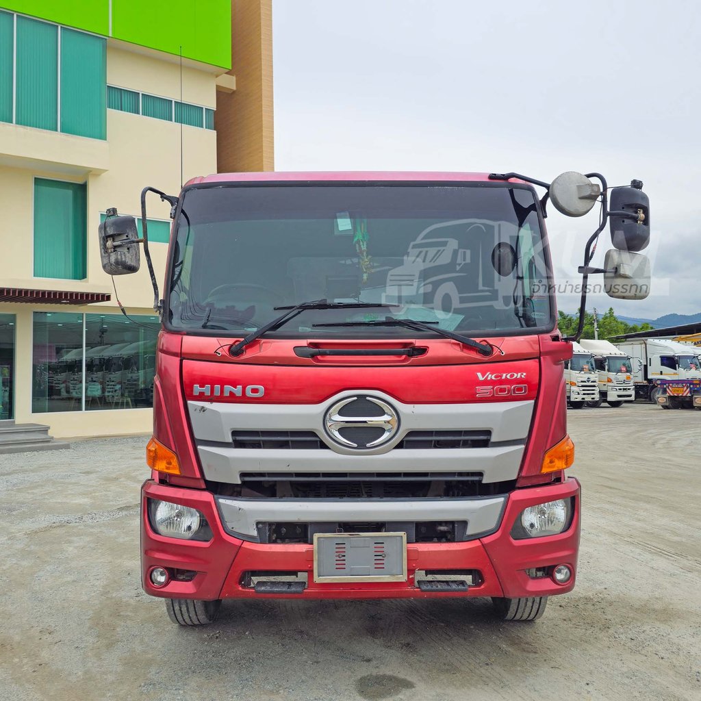 สด ลด Vat หกล้อหัวคัสซี HINO FG8J 260 แรง ปี 64  ไมล์น้อย ยางใหม่ 2 เส้น (2734)