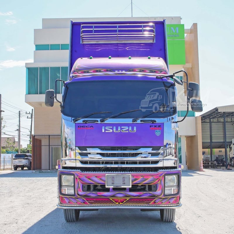 สิบล้อดั้มพ์ ISUZU FXZ 360 แรง ปี 2554 + หางดั้มพ์ สามเพลา อู่ส.สมบัติ ปี 2555 (9033 0857)